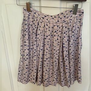 BCBG Print Mini Skirt